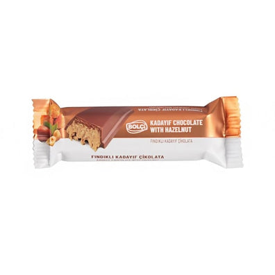 Dubai Chocolate Hazelnut Kadayıf Filling Milk Chocolate (Fındıklı Kadayif Dolgulu Sütlü Çikolata) 1.1 oz (30 G)